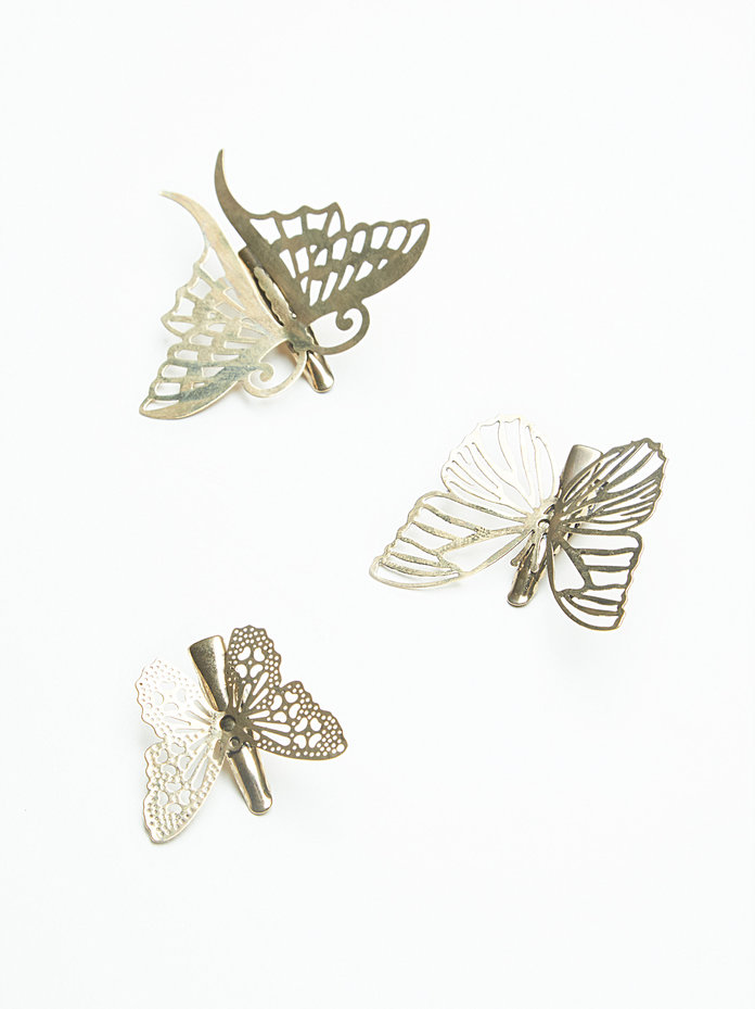 ذهب BUTTERFLY CLIPS 