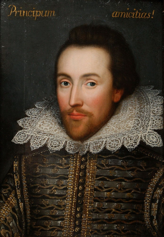 ال Cobbe portrait of William Shakespeare (1564-1616), c1610.