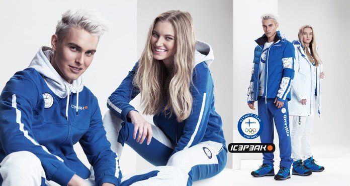 Зима 2018 Olympic Uniforms Finland IcePeak