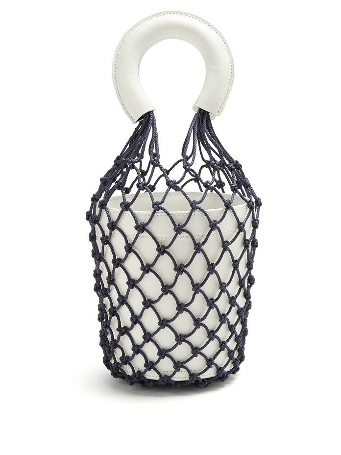 Кожа and Rope Bucket Bag 