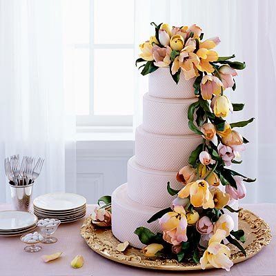 тулипан decorated cake
