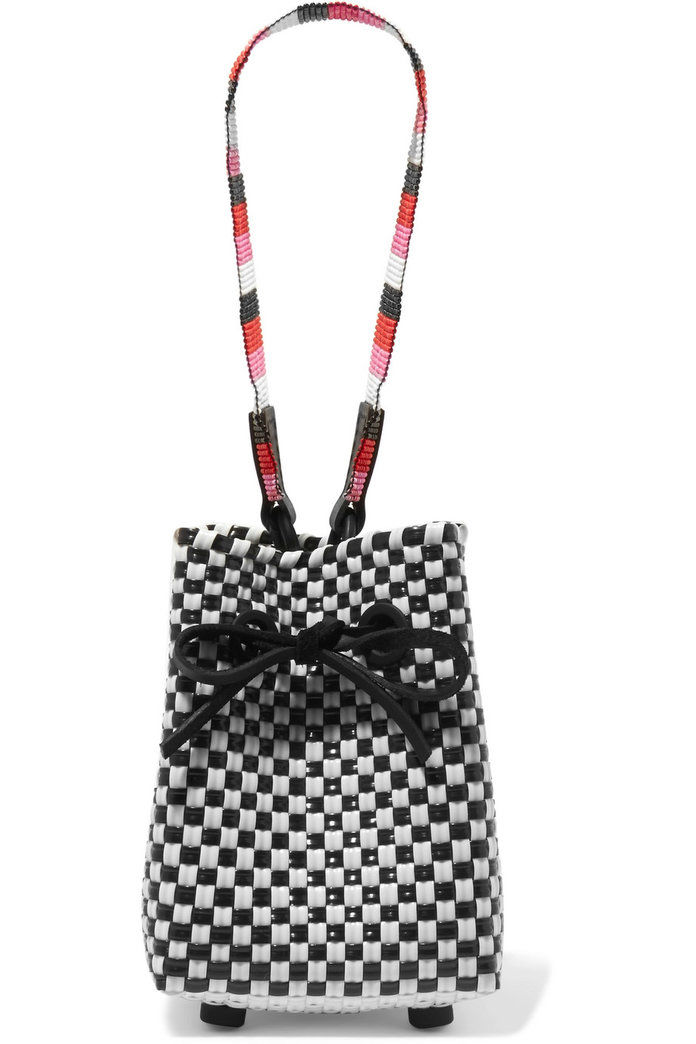 Мини Woven Polypropylene Wristlet Bag 